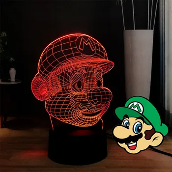 Cute Acrylic 3D Cartoon LED Illusion Mario Head Novel 7 Color Change Dec Remote Table Mood Lamp Kids Holiday Gift Free Shipping
Cute Acrylic 3D Cartoon LED Illusion Mario Head Novel 7 Color Change Dec Remote Table Mood Lamp Kids Holiday Gift Free Shipping