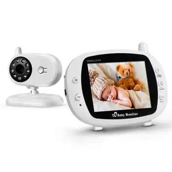 850D Portable Monitor 3.5 inch TFT LCD Baby Camera IR Night vision Intercom 4 Lullabies Temperature Sensor Video ON/OFF
850D Portable Monitor 3.5 inch TFT LCD Baby Camera IR Night vision Intercom 4 Lullabies Temperature Sensor Video ON/OFF