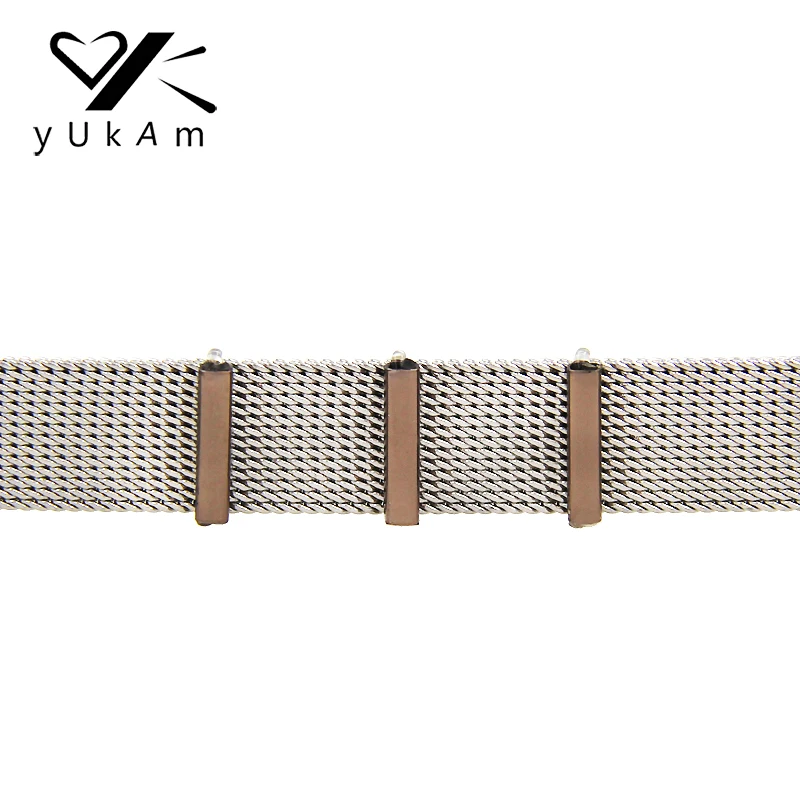 YUKAM Jewelry Slider Spacer Coffee Rubber Stoppers Ring Slide Charms Keeper for Stainless Steel Mesh Bracelet Accessories Making
YUKAM Jewelry Slider Spacer Coffee Rubber Stoppers Ring Slide Charms Keeper for Stainless Steel Mesh Bracelet Accessories Making