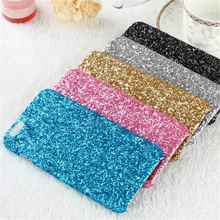 New Luxury 3D Colorful Bling Glitter Back Shell Matte Hard Plastic Phone Cases Cover For iPhone 5 5G 5S SE 6 6G 6S 6Plus 5.5