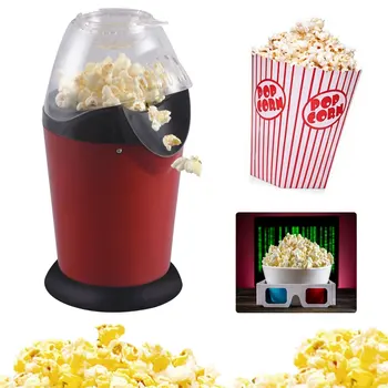 1200W Electric Corn Popcorn Maker Household Automatic Mini Hot Air Popcorn Making Machine DIY Corn Popper 110V 220V
1200W Electric Corn Popcorn Maker Household Automatic Mini Hot Air Popcorn Making Machine DIY Corn Popper 110V 220V