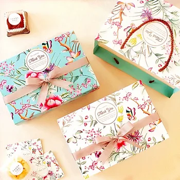 6pcs high quality "thank you" gift paper bag and gift boxes for egg yolk crisp cake cookie nougat candy flower tea packing
6pcs high quality "thank you" gift paper bag and gift boxes for egg yolk crisp cake cookie nougat candy flower tea packing