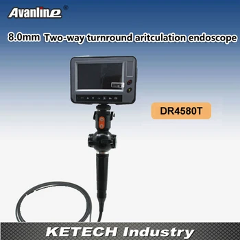 OD 8.0mm Industria Video Borescope 2 Way Rotational Inspection Camera 4.3" DR4580T2
OD 8.0mm Industria Video Borescope 2 Way Rotational Inspection Camera 4.3" DR4580T2