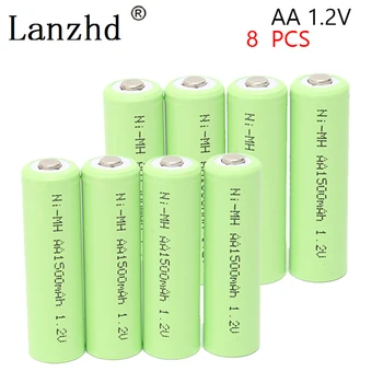 8Pcs AA Battery 1.2V Rechargeable Batteries AA Ni-MH Pre-charged Rechargeable Battery 2A Baterias for Camera toy Remote control
8Pcs AA Battery 1.2V Rechargeable Batteries AA Ni-MH Pre-charged Rechargeable Battery 2A Baterias for Camera toy Remote control