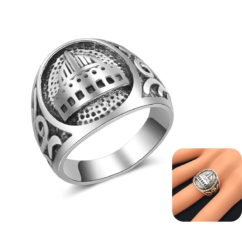 New Design Ancient Silver Ring For Men's Vintage Totem Ring Jewelry Middle East Hot Selling Wedding Party Gifts Drop Shipping
New Design Ancient Silver Ring For Men's Vintage Totem Ring Jewelry Middle East Hot Selling Wedding Party Gifts Drop Shipping