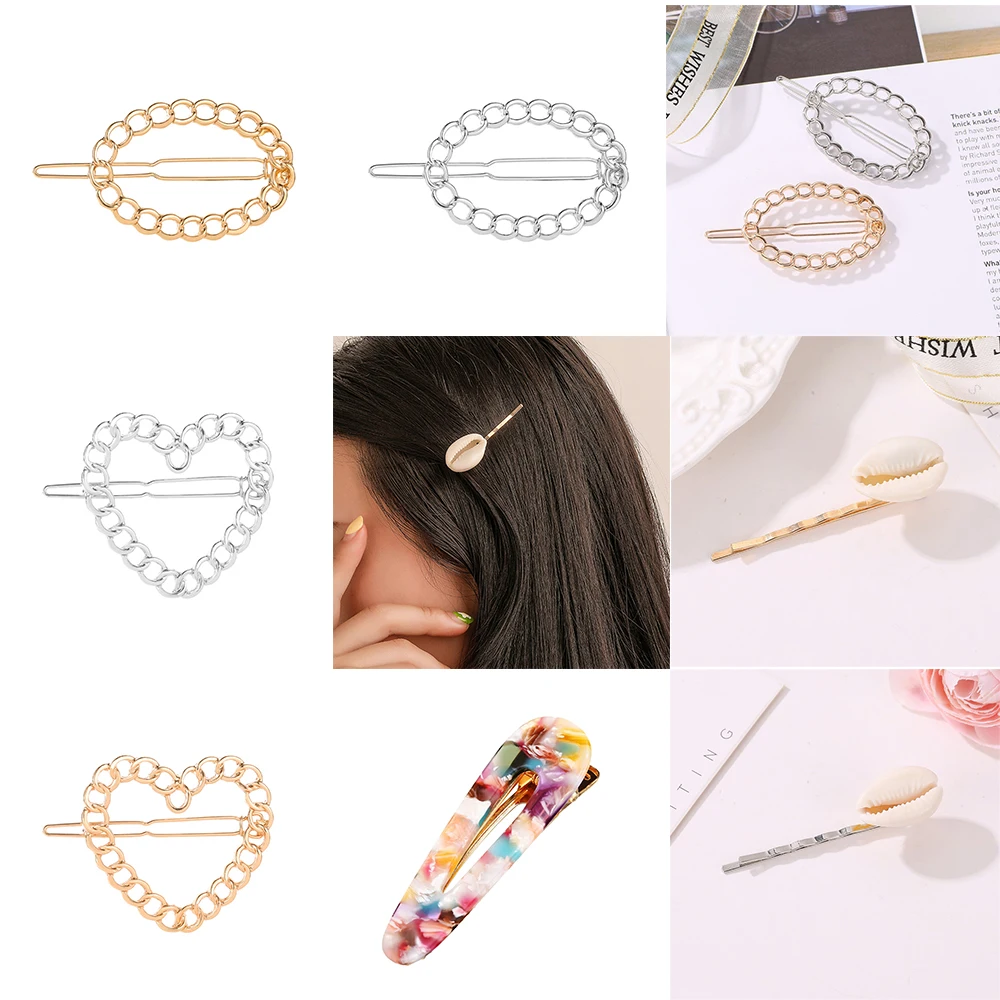 summer Fashion alloy gold /silver color heart shell Shape Hairpins Female Hair Styling Accessories dropping shipping F034
summer Fashion alloy gold /silver color heart shell Shape Hairpins Female Hair Styling Accessories dropping shipping F034