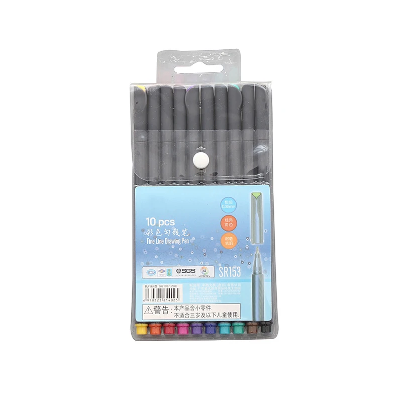 10pcs/lot Pigment Liner Micron Ink Marker Pen Plastic Colored Hook Line Pen Permanent School Marker Art Supplies Stationery
10pcs/lot Pigment Liner Micron Ink Marker Pen Plastic Colored Hook Line Pen Permanent School Marker Art Supplies Stationery