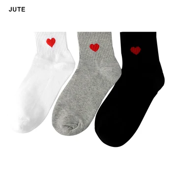 Socks for Women Cotton Red Heart Pattern Soft Breathable Compression Warm Winter Black White Socks Ankle-High Casual Socks
Socks for Women Cotton Red Heart Pattern Soft Breathable Compression Warm Winter Black White Socks Ankle-High Casual Socks