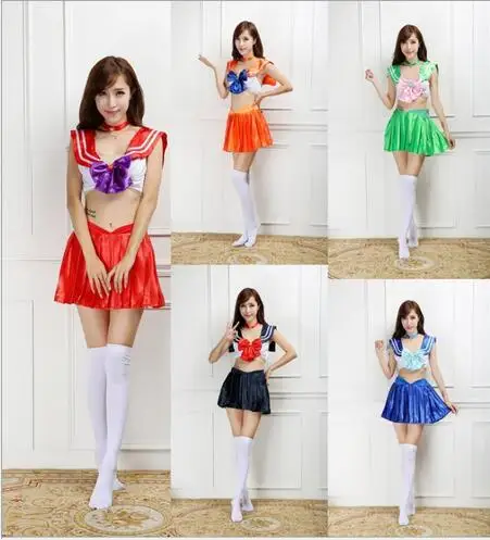 Football Cheerleader free shipping Women's Sexy Sailor Moon Costume Cosplay For Girl Halloween Game Stage Bar Costume Cosplay
Football Cheerleader free shipping Women's Sexy Sailor Moon Costume Cosplay For Girl Halloween Game Stage Bar Costume Cosplay
