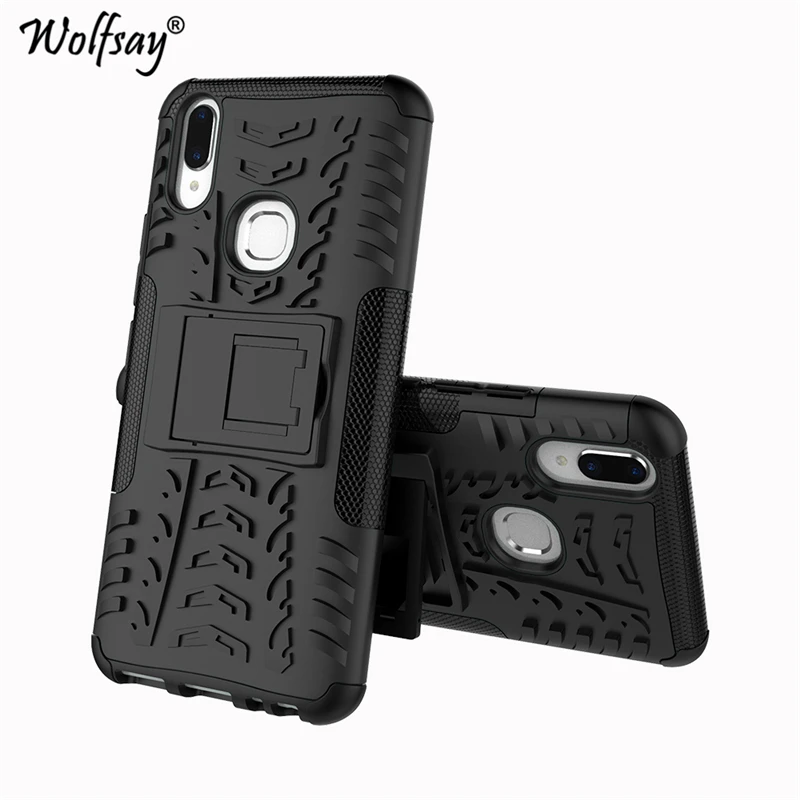 Wolfsay case For BBK VIVO V9 Case Soft Rubber & Plastic Case for VIVO Y85 Cover For BBK VIVO V9 Kickstand Fundas 6.3
Wolfsay case For BBK VIVO V9 Case Soft Rubber & Plastic Case for VIVO Y85 Cover For BBK VIVO V9 Kickstand Fundas 6.3
