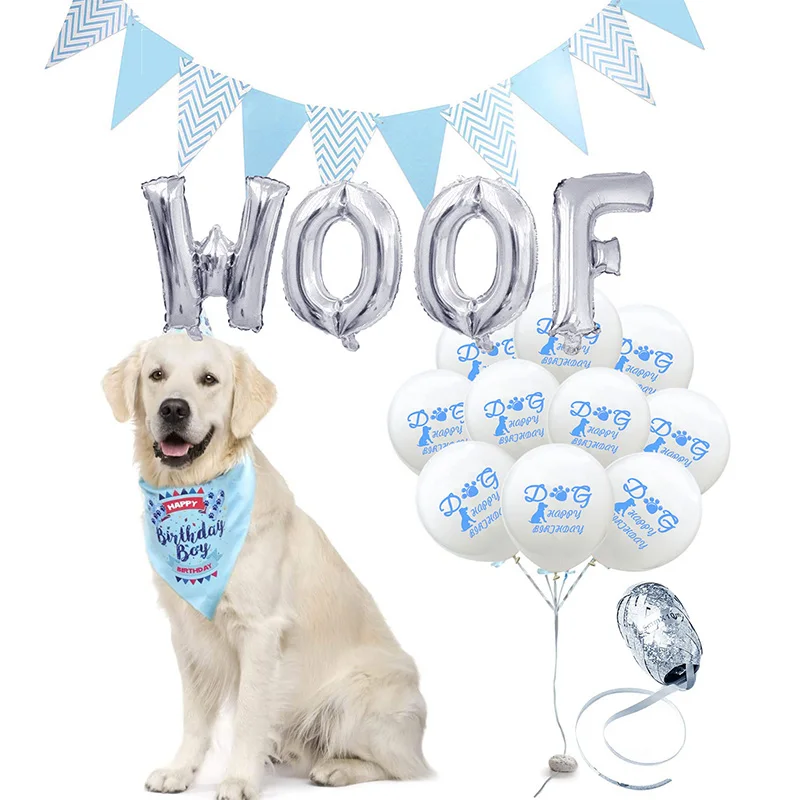 16 Inch WOOF Letter Balloon Combination Pet Dog Birthday Theme Aluminum Foil Balloon Decoration Wedding Party Supplies For Home
16 Inch WOOF Letter Balloon Combination Pet Dog Birthday Theme Aluminum Foil Balloon Decoration Wedding Party Supplies For Home