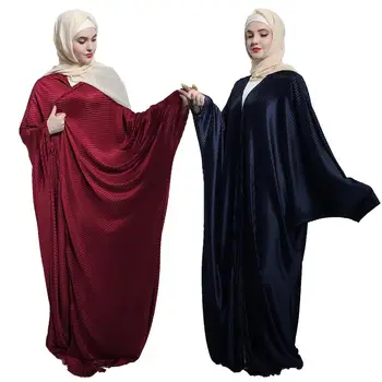 Dubai Women Muslim Cardigan Islamic Abaya Maxi Dress Pleated Kimono Vintage Bat Sleeve Loose Vintage Long Robe Ramadan Dresses
Dubai Women Muslim Cardigan Islamic Abaya Maxi Dress Pleated Kimono Vintage Bat Sleeve Loose Vintage Long Robe Ramadan Dresses