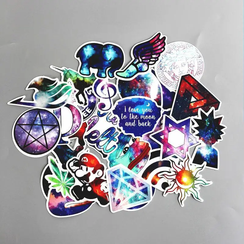 28pcs/Lot Starry Sky Style Diamond Graffiti Stickers For Luggage Suitcase Skateboard Adesivi PVC Waterproof Stickers Pegatinas
28pcs/Lot Starry Sky Style Diamond Graffiti Stickers For Luggage Suitcase Skateboard Adesivi PVC Waterproof Stickers Pegatinas