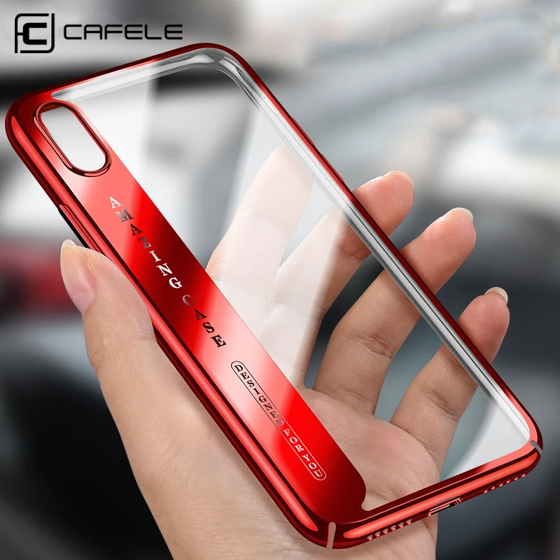 CAFELE Phone case for iphone X Cover Ultra Thin Transparent Plating cases for Apple iphone X Fashion PC Hard back Case
CAFELE Phone case for iphone X Cover Ultra Thin Transparent Plating cases for Apple iphone X Fashion PC Hard back Case