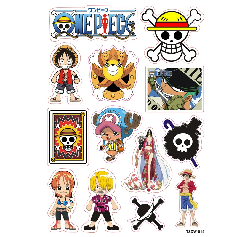 13pcs/lot Japanese one piece Notebook skateboard trolley case decal backpack Tables sticker PVC waterproof car toy sticker
13pcs/lot Japanese one piece Notebook skateboard trolley case decal backpack Tables sticker PVC waterproof car toy sticker