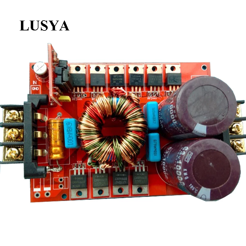 Lusya DC12V Boost Power Supply Board 12V To 30V For 300W HiFi Amplifier Car Amp T0063
Lusya DC12V Boost Power Supply Board 12V To 30V For 300W HiFi Amplifier Car Amp T0063
