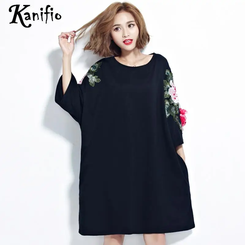 Kanifio Oversized Plus Big Size Women Flower Embroidery Shirt Cotton Blouse Ladies Casual Loose Long Top Tee Tunic Blusa 7XL 6XL
Kanifio Oversized Plus Big Size Women Flower Embroidery Shirt Cotton Blouse Ladies Casual Loose Long Top Tee Tunic Blusa 7XL 6XL