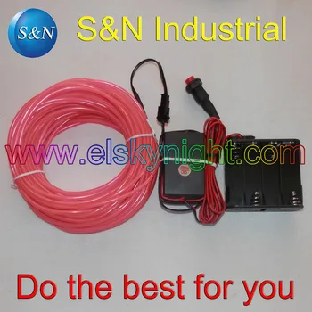 Pink 15M EL Wire with professional tron dance (on/off) El inverter for Christmas decoration or tron dance show free shipping
Pink 15M EL Wire with professional tron dance (on/off) El inverter for Christmas decoration or tron dance show free shipping