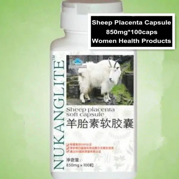 Sheep Placenta Extract Soft Capsules Women Beauty Skin Products Dietary Supplements 850mg*100caps
Sheep Placenta Extract Soft Capsules Women Beauty Skin Products Dietary Supplements 850mg*100caps