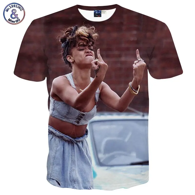 New Fashion Men/Women's Rihanna 3d t-shirt funny printed Marilyn Monroe Cool Tshirt brand clothing High quality Hip hop Tops Tee
New Fashion Men/Women's Rihanna 3d t-shirt funny printed Marilyn Monroe Cool Tshirt brand clothing High quality Hip hop Tops Tee
