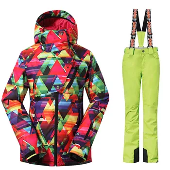 High Quality woman Snow suit sets Snowboarding jackets Outdoor Sports skiing suit sets Waterproof Warm Costume Ski jackets+pants
High Quality woman Snow suit sets Snowboarding jackets Outdoor Sports skiing suit sets Waterproof Warm Costume Ski jackets+pants