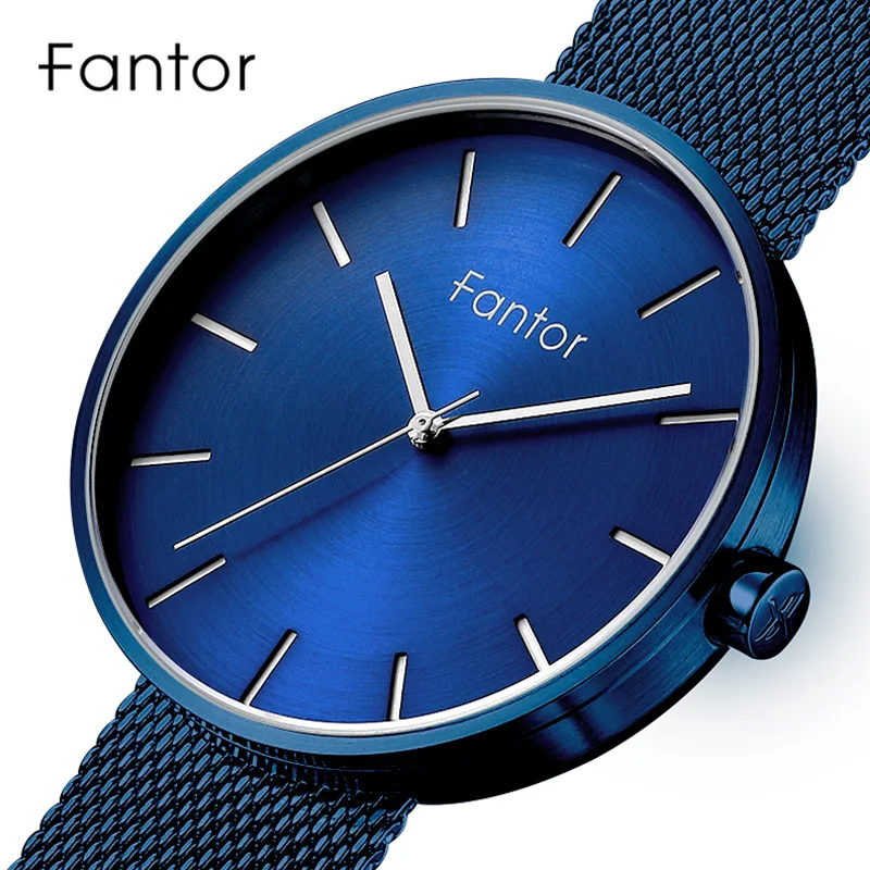 Fantor Ultra Thin Men Watches Luxury Brand Blue Mesh Waterproof Quartz Wristwatch Mens Simple Minimalist Watch Casual Man Clock
Fantor Ultra Thin Men Watches Luxury Brand Blue Mesh Waterproof Quartz Wristwatch Mens Simple Minimalist Watch Casual Man Clock