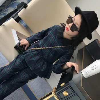 2018 New Children Plaid Clothing Suits Kids Shirts + Trousers British Style Sets Spring & Autumn School Wear Green Red 2 Colors
2018 New Children Plaid Clothing Suits Kids Shirts + Trousers British Style Sets Spring & Autumn School Wear Green Red 2 Colors