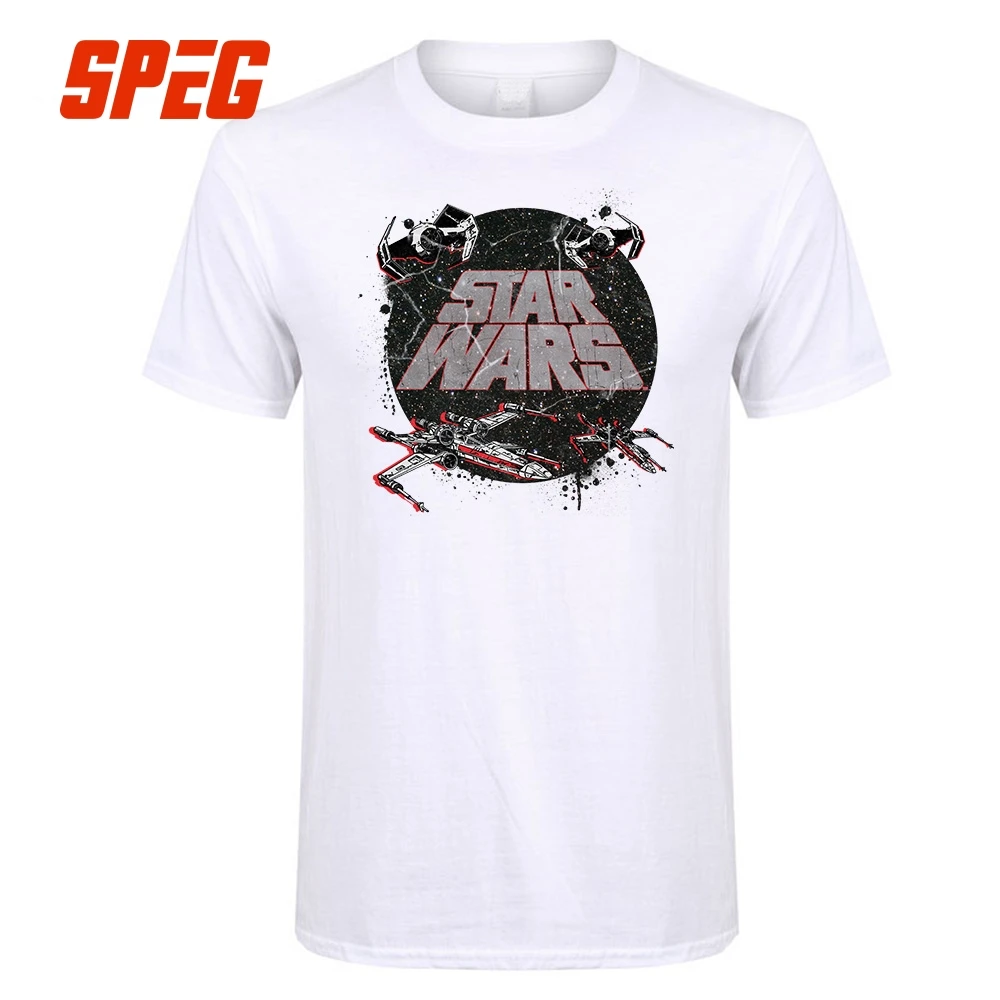 Big Size Printing Men Tshirts Star Wars Ship Splatter Clothing 100% Cotton Short Sleeve T Shirt Men XS-XXXL T-shirts Top
Big Size Printing Men Tshirts Star Wars Ship Splatter Clothing 100% Cotton Short Sleeve T Shirt Men XS-XXXL T-shirts Top