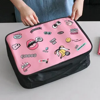 Travel Bag Packing Cubes Cartoon Big Mouth Luggage Bag Printed Travel Hand Travel Bag Large Capacity Handbag Trolley
Travel Bag Packing Cubes Cartoon Big Mouth Luggage Bag Printed Travel Hand Travel Bag Large Capacity Handbag Trolley