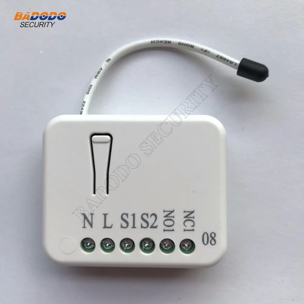 Z-wave Roller Shutter Controller module TZ08 (With Position feedback) Higher RF output power AU 921.42MHz frequency
Z-wave Roller Shutter Controller module TZ08 (With Position feedback) Higher RF output power AU 921.42MHz frequency