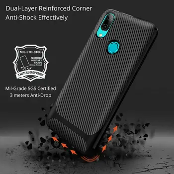 50pcs/lot Rugged Armor Carbon Fiber Soft TPU Case For Huawei Honor 10i 20i Y9 Prime 2019 P Smart Z
50pcs/lot Rugged Armor Carbon Fiber Soft TPU Case For Huawei Honor 10i 20i Y9 Prime 2019 P Smart Z