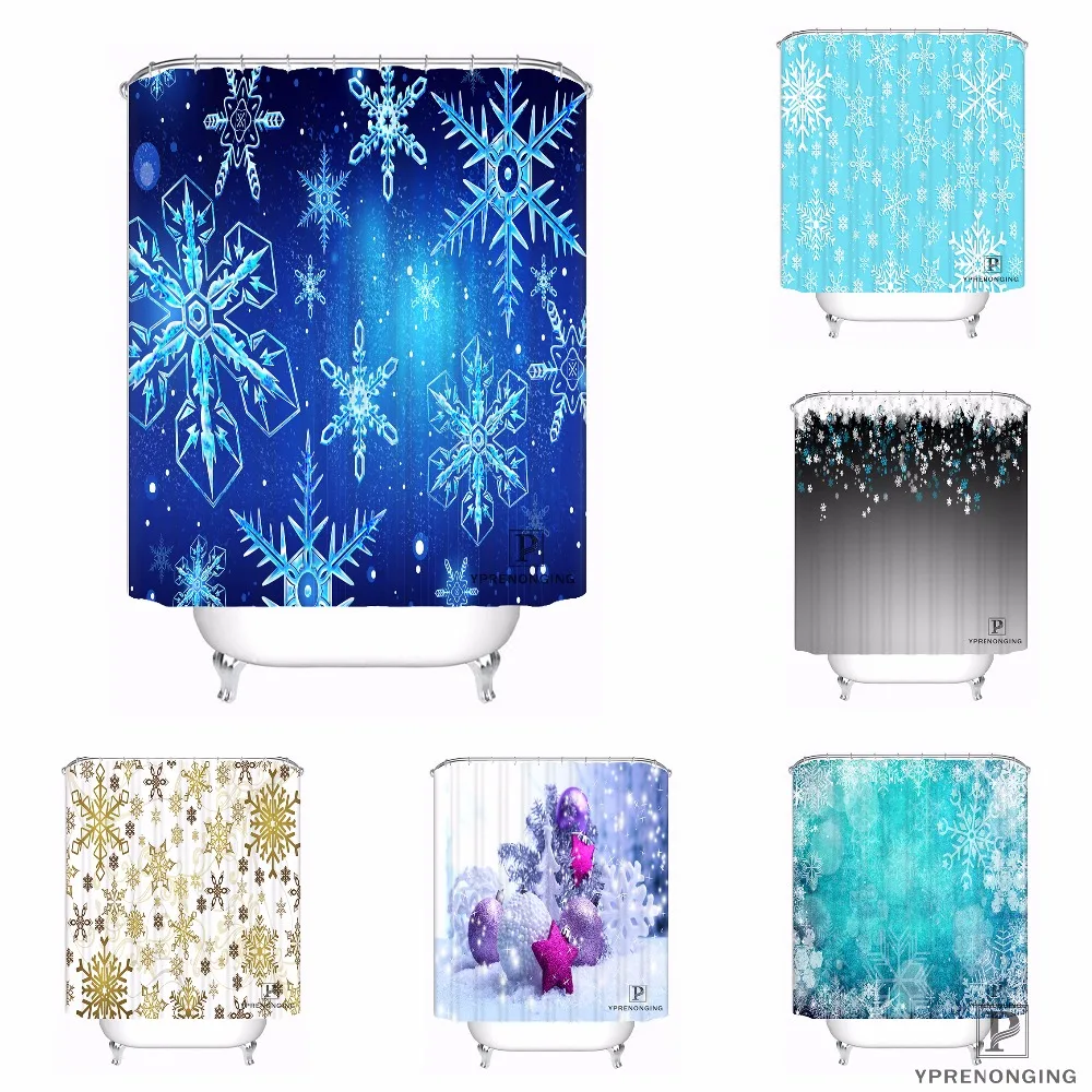 Custom Snowflakes Blue Waterproof Shower Curtain Home Bath Bathroom s Hooks Polyester Fabric Multi Sizes180509-74
Custom Snowflakes Blue Waterproof Shower Curtain Home Bath Bathroom s Hooks Polyester Fabric Multi Sizes180509-74