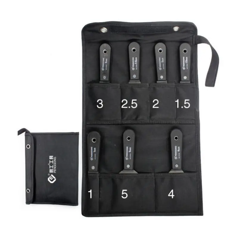 7pcs Putty Knife Scraper Blade 1inch 1.5inch 2inch 2.5inch 3inch 4inch 5inch 7 sizes Scraper Shovel Plastic Handle Wall Knife
7pcs Putty Knife Scraper Blade 1inch 1.5inch 2inch 2.5inch 3inch 4inch 5inch 7 sizes Scraper Shovel Plastic Handle Wall Knife