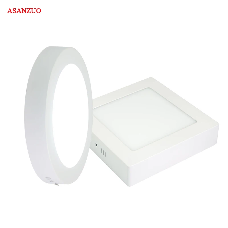 6w12w18w24w Square and Round Led Panel Light Surface Mounted Led ceiling Downlight AC85-265V
6w12w18w24w Square and Round Led Panel Light Surface Mounted Led ceiling Downlight AC85-265V