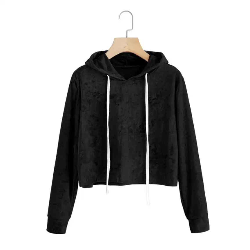 female sweatshirts Womens Long Sleeve Hoodie Sweatshirt Jumper Hooded Pullover Tops Velvet 2018 pullover hoodies C30817
female sweatshirts Womens Long Sleeve Hoodie Sweatshirt Jumper Hooded Pullover Tops Velvet 2018 pullover hoodies C30817