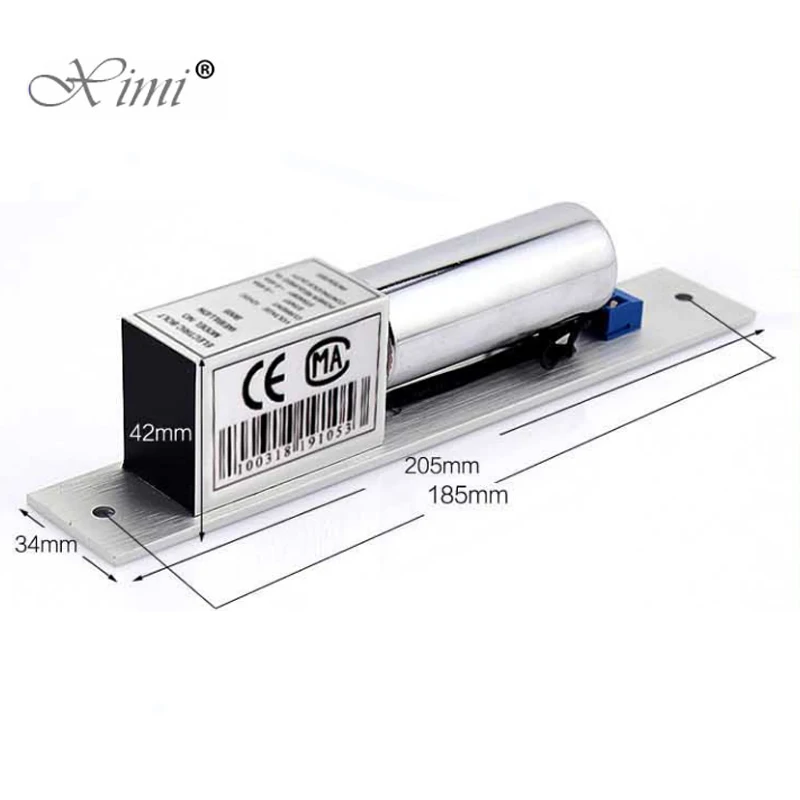 Good Quality Electric Bolt Lock 12V Electric Lock NC Fail-Safe Type Power To Lock Bolt Lock For Access Control System
Good Quality Electric Bolt Lock 12V Electric Lock NC Fail-Safe Type Power To Lock Bolt Lock For Access Control System