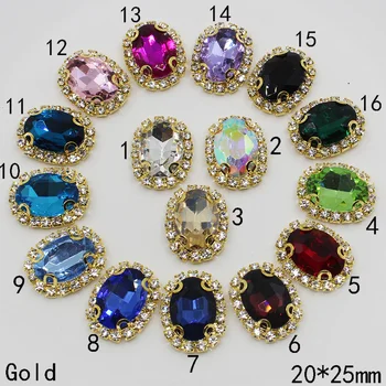 Golden 10Pc 4-Holes Oval Clear Glass Button Crystal Wedding Acessories Hand Sewn Ribbon Clothing Hair Decoration Scrapbooking 
Golden 10Pc 4-Holes Oval Clear Glass Button Crystal Wedding Acessories Hand Sewn Ribbon Clothing Hair Decoration Scrapbooking