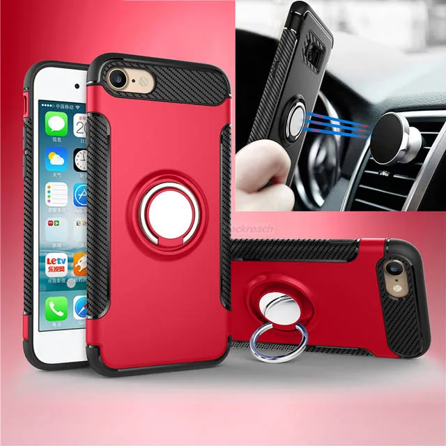 Cell Phone Case for iPhone X 10 8 6 S 6S 7 Plus 5 5s S SE 5SE back Silicone soft Luxury Finger Ring hard shockproof Cover
Cell Phone Case for iPhone X 10 8 6 S 6S 7 Plus 5 5s S SE 5SE back Silicone soft Luxury Finger Ring hard shockproof Cover