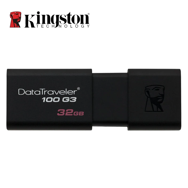 

Kingston USB 3.0 Pen Drive 16GB 32GB 64GB 128GB USB Flash Drive Mental Pendrive Stick Ring Memory Flash Memoria USB DT100G3