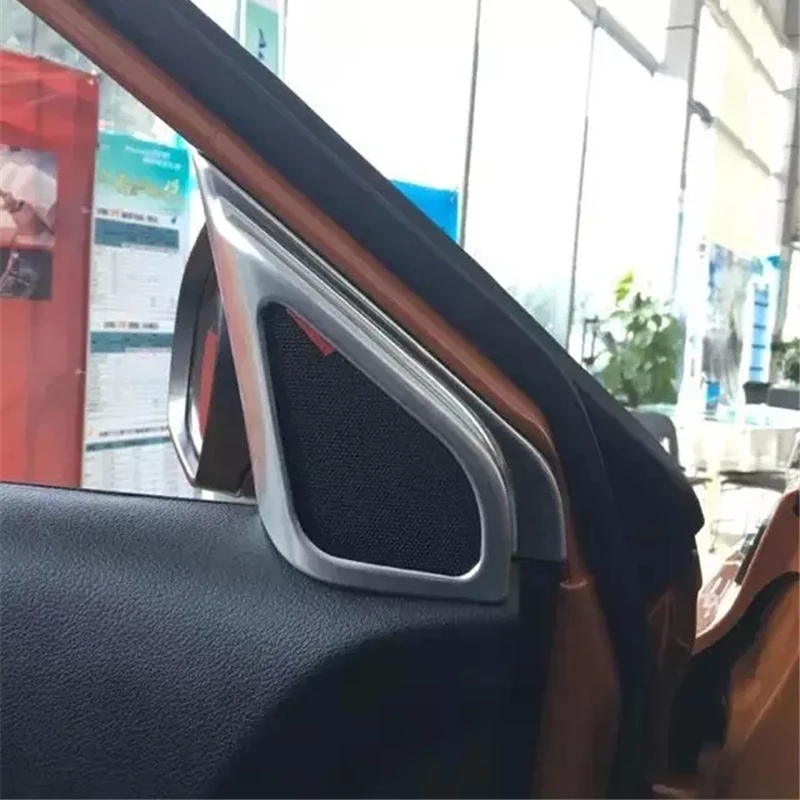 Подходит для 2015 2016 Suzuki Vitara эскудо ABS хромированный интерьерный стерео динамик