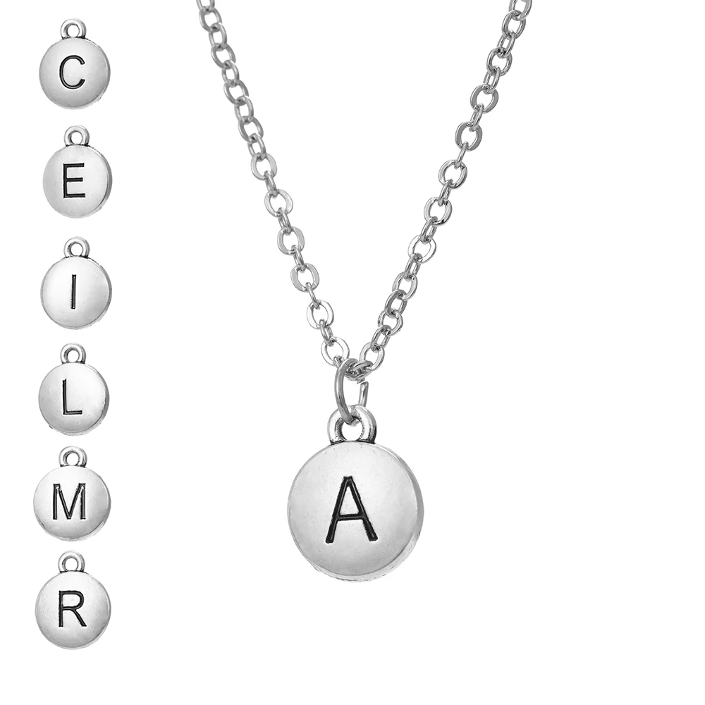 SKYRIM Women Round Metal Pendant Necklace Letter A C E I L M R Link Chain Statement Choker Necklaces Jewelry Birthday Gift
SKYRIM Women Round Metal Pendant Necklace Letter A C E I L M R Link Chain Statement Choker Necklaces Jewelry Birthday Gift