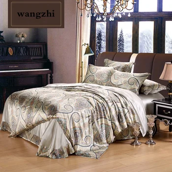 Silk Home Textile Autumn Dark-color Flower Series Bed Linens 4pcs Bedding Sets Bed Set Duvet Cover Bed Sheet Mans Cover Set
Silk Home Textile Autumn Dark-color Flower Series Bed Linens 4pcs Bedding Sets Bed Set Duvet Cover Bed Sheet Mans Cover Set