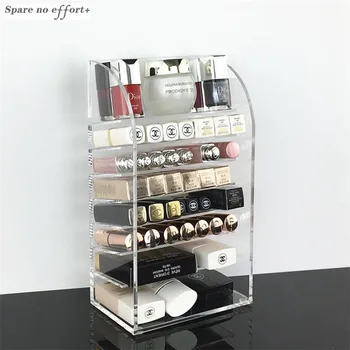 Clear Acrylic Makeup Organizer Lipstick Nail Polish Holder Desktop Cosmetic Organizador Storage Box Makeup Tools Container
Clear Acrylic Makeup Organizer Lipstick Nail Polish Holder Desktop Cosmetic Organizador Storage Box Makeup Tools Container