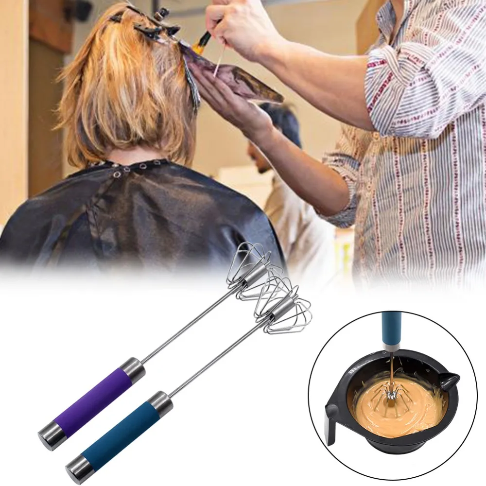 Semi-automatic Salon Barber Hairdressing Whisk Hair Color Dye Cream Whisk Kitchen Balloon Mixer Stirrer Tools Styling Accessory
Semi-automatic Salon Barber Hairdressing Whisk Hair Color Dye Cream Whisk Kitchen Balloon Mixer Stirrer Tools Styling Accessory