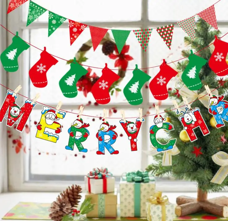 New arrive Christmas Flags Party Supplies Christmas Decorations Home Decor flags Santa Claus Snow man Xmas flag SN1230
New arrive Christmas Flags Party Supplies Christmas Decorations Home Decor flags Santa Claus Snow man Xmas flag SN1230
