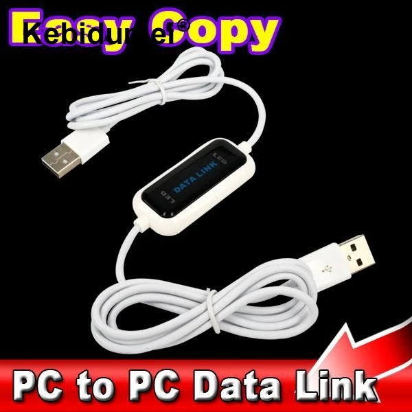 High Speed USB PC To PC Online Share Sync Link Net Direct Data File Transfer Bridge LED Cable Easy Copy Between 2 Computer
High Speed USB PC To PC Online Share Sync Link Net Direct Data File Transfer Bridge LED Cable Easy Copy Between 2 Computer