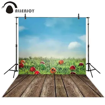 Allenjoy photography backdrops Easter blue sky green grass eggs wood floor background photo studio photocall photophone prop
Allenjoy photography backdrops Easter blue sky green grass eggs wood floor background photo studio photocall photophone prop