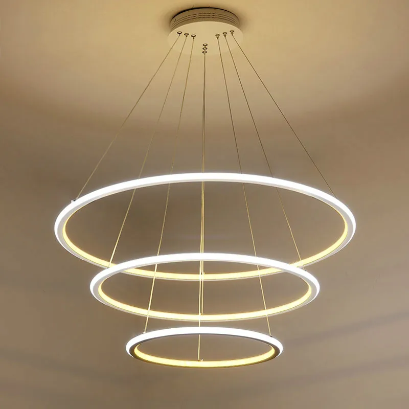 New Modern 3 Circle rings LED Pendant Lights For Living Room Dining room LED Lustre Pendant Lamp Hanging Ceiling luminaire
New Modern 3 Circle rings LED Pendant Lights For Living Room Dining room LED Lustre Pendant Lamp Hanging Ceiling luminaire