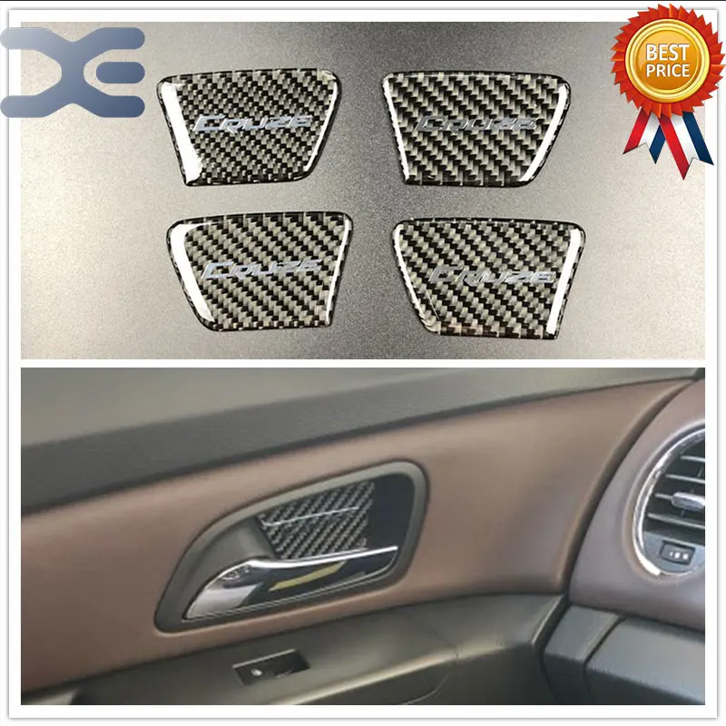 Carbon Fiber Door Handle Decoration Sticker Interior Mouldings FOR Chevrolet Cruze 09-15 Interior Accessories 
Carbon Fiber Door Handle Decoration Sticker Interior Mouldings FOR Chevrolet Cruze 09-15 Interior Accessories