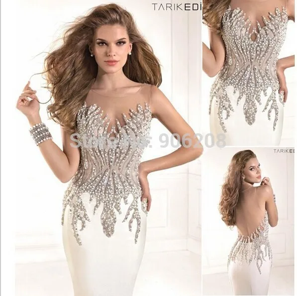 Sexy Transparent Back vestido festa formatura Top Quality Mermaid Handmade Beaded Crystal Evening Dress Party Dresses
Sexy Transparent Back vestido festa formatura Top Quality Mermaid Handmade Beaded Crystal Evening Dress Party Dresses